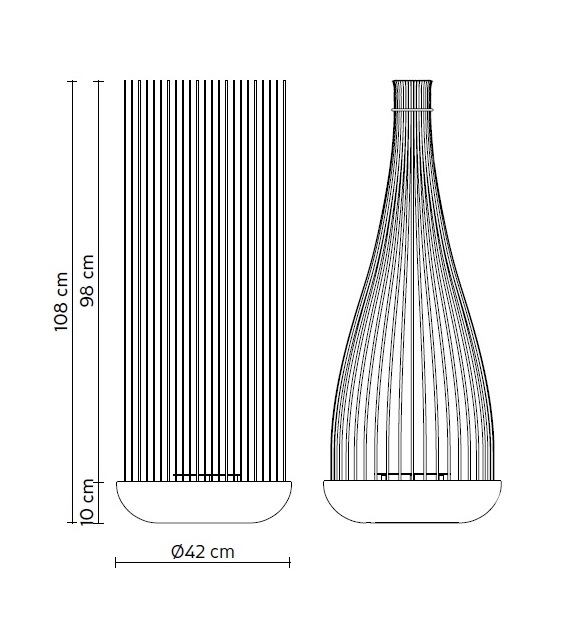 Don't Touch Karman Stehleuchte