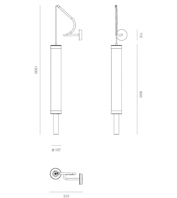 Kate Firmamento Milano Wall Lamp