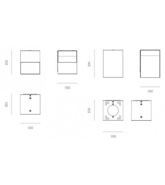 Stick Firmamento Milano Lámpara de Pared
