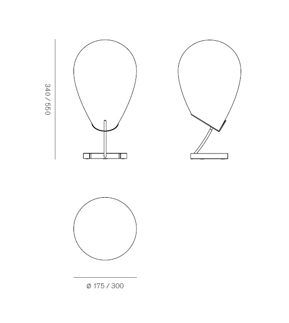 Equilibrio Firmamento Milano Lampe de Table