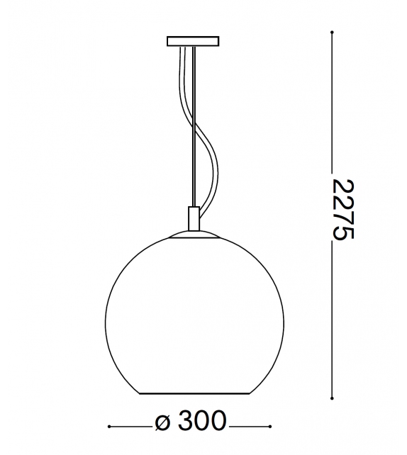 Nemo D30 Ideal Lux Lampada a Sospensione