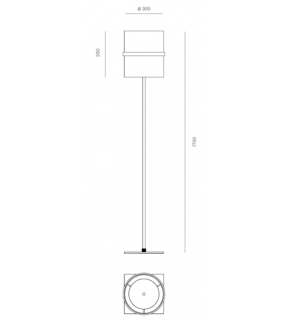 Boa Firmamento Milano Floor Lamp