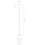 Cono Firmamento Milano Floor Lamp