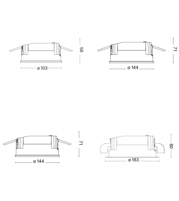 Basic Accent Ideal Lux Ceiling Lamp