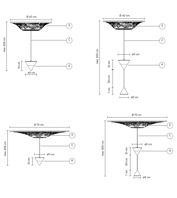 Moonbloom Karman Pendant Lamp
