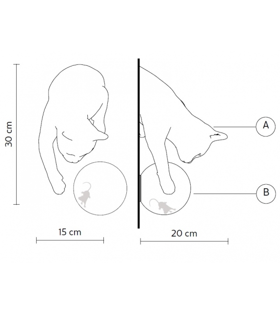 Maoo Karman Làmpara de Pared