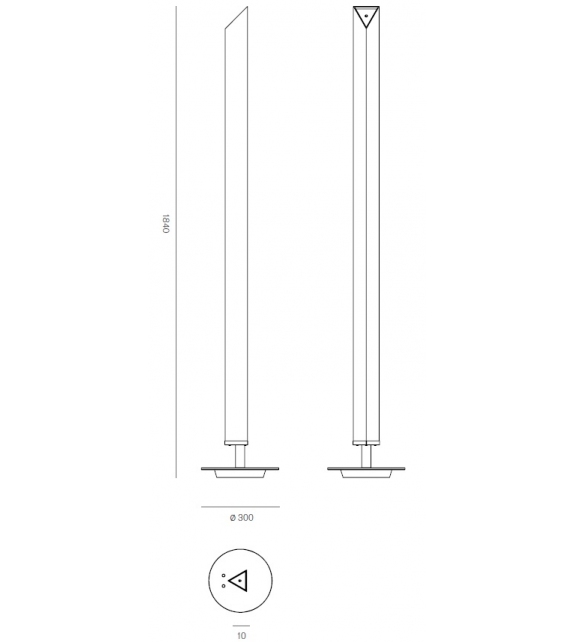 Presbitero Firmamento Milano Lampadaire
