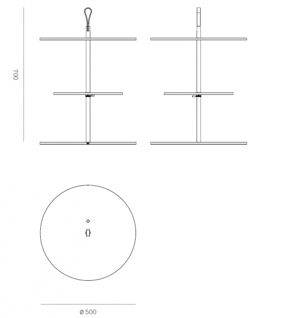 Servoluce Firmamento Milano Floor Lamp