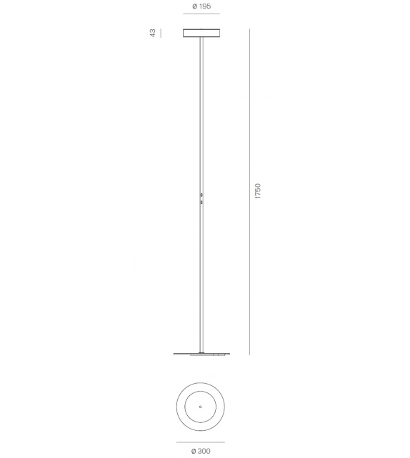 Tambù Firmamento Milano Floor Lamp