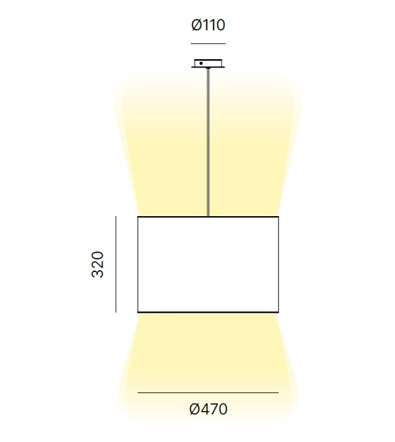 Half Moon Quadrifoglio Group Lampada a Sospensione