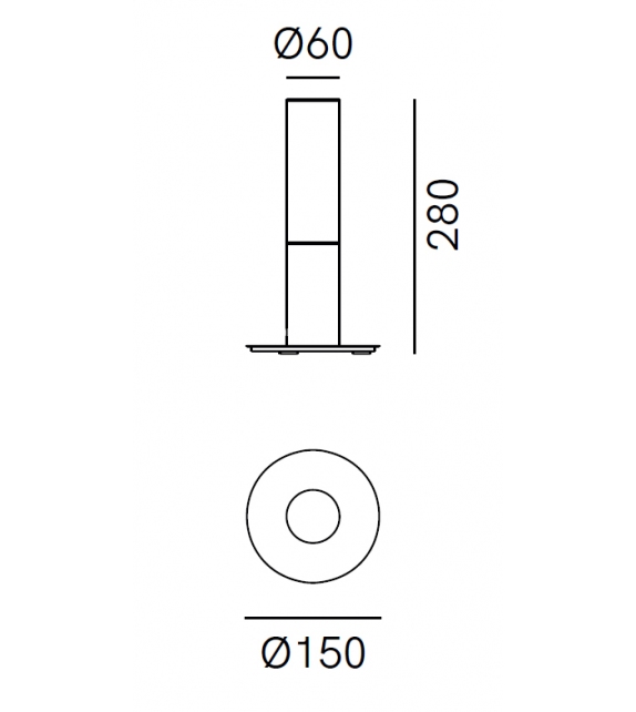 Etoile Il Fanale Tischleuchte