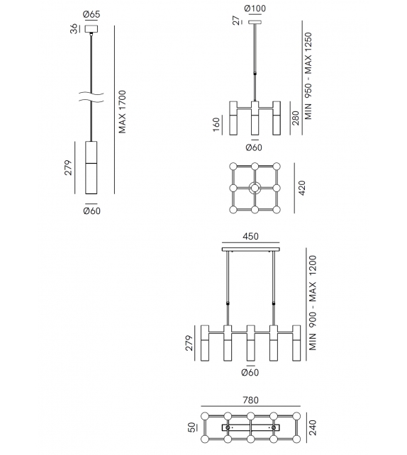 Etoile Il Fanale Suspension Lamp