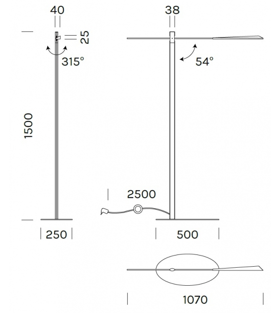 Flamingo Olev Lampadaire
