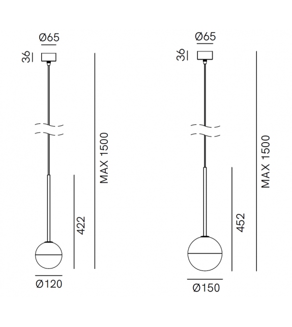 Molecola Il Fanale Suspension Lamp