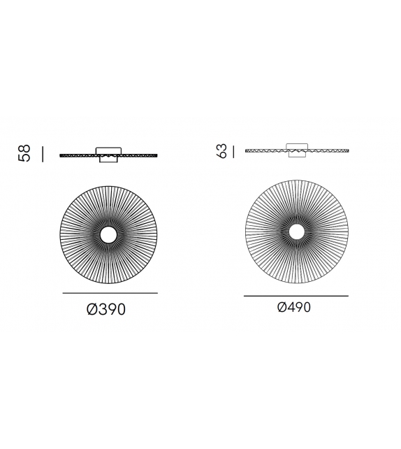 Pliè Il Fanale Lampada da Soffitto