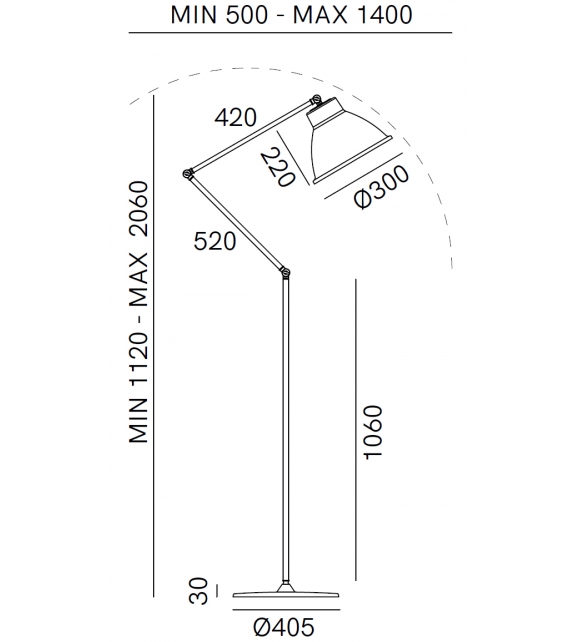 Loft Il Fanale Lampadaire