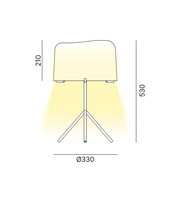 Ola Quadrifoglio Group Lampe de Table