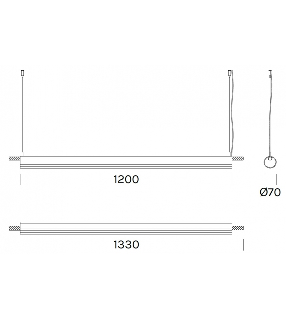 Trisel Olev Suspension Lamp