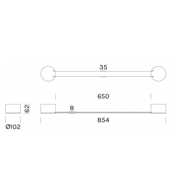 Segmento Olev Wall Lamp