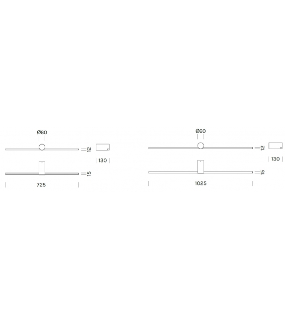 Slight AP Olev Lámpara de Pared