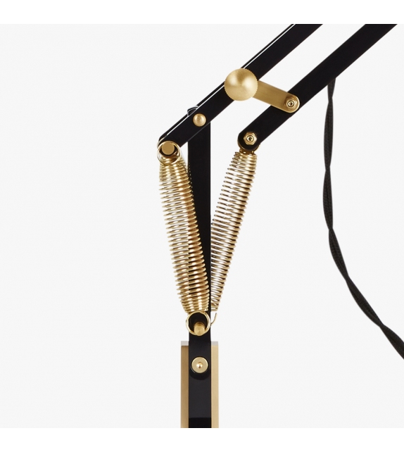 Original 1227 Brass Desk Anglepoise Table Lamp