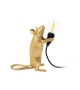 Mouse Gold Seletti Lampe de Table