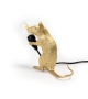 Mouse Gold Seletti Lámpara de Mesa