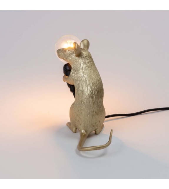 Mouse Gold Seletti Tischleuchte
