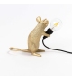 Mouse Gold Seletti Lampe de Table