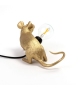 Mouse Gold Seletti Lámpara de Mesa
