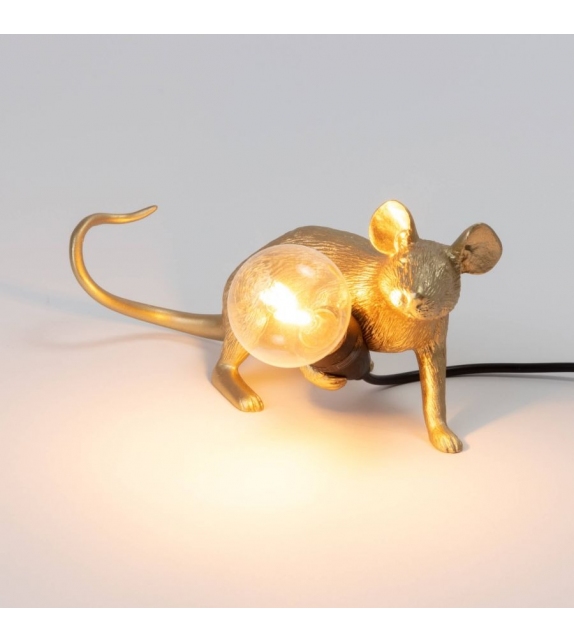 Mouse Gold Seletti Tischleuchte