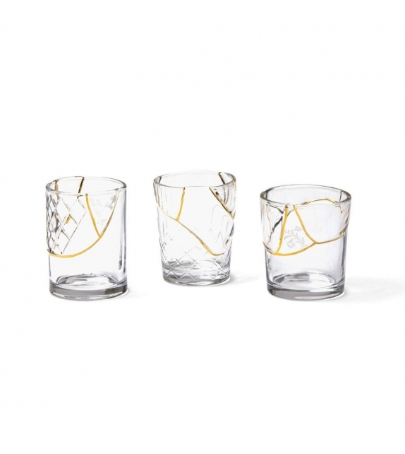 Kintsugi N°1 Seletti Set di Bicchieri