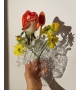Seletti Vase Love in Bloom Transparent