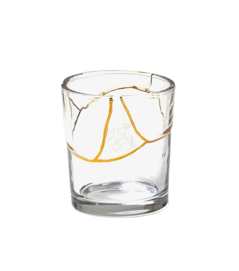 Kintsugi N°3 Seletti Satz Glas