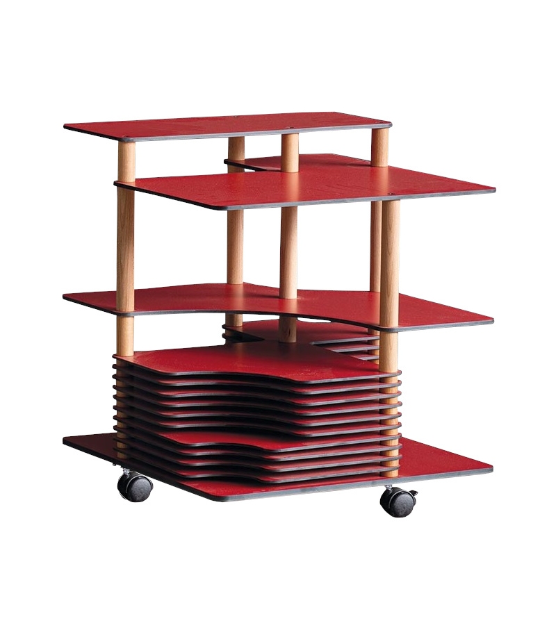 Carrello Musica 1968 Codiceicona Mobiles sur Roues