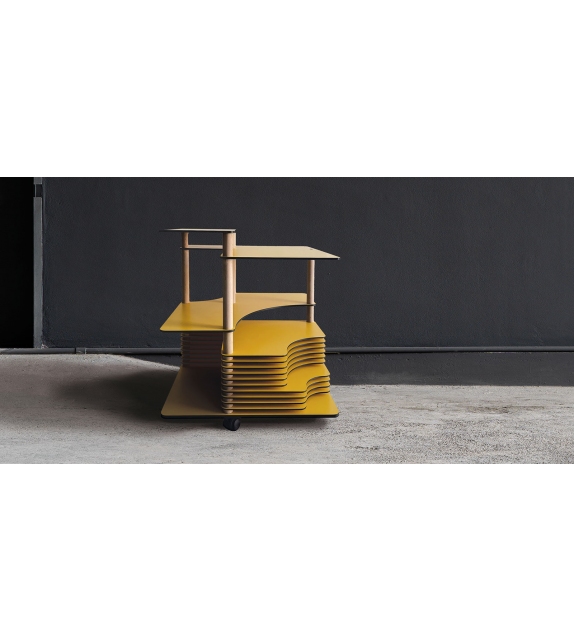 Carrello Musica 1968 Codiceicona Mobil auf Rädern