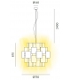 Sun 75 Quadrifoglio Group Suspension Lamp