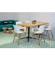 HAL RE Armchair Wood Vitra Sedia