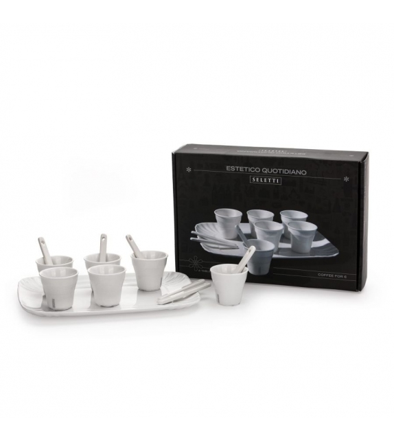 Estetico Quotidiano Coffee Seletti Set 2 Tassen