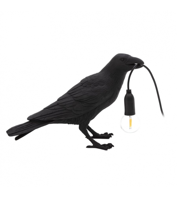 Bird Lamp Waiting Seletti Lámpara de Mesa