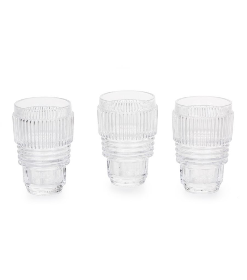 Machine Collection Seletti Satz Glas