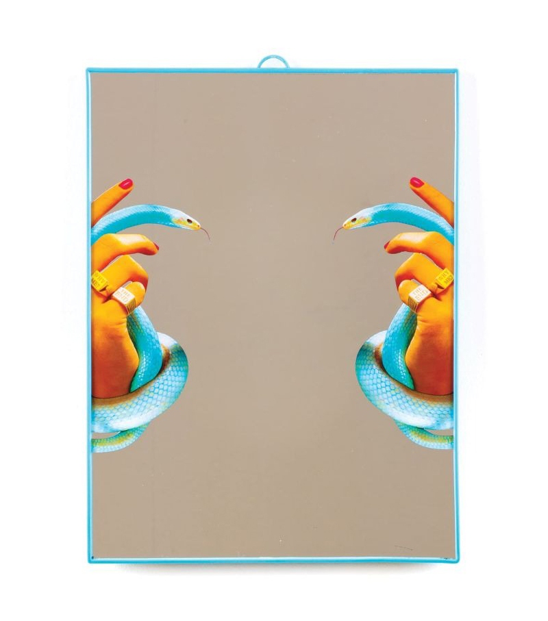 Hands With Snakes Seletti Miroir