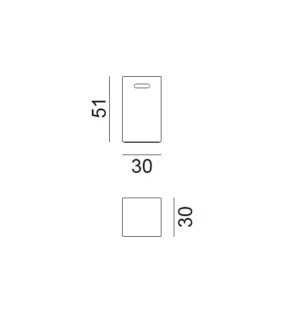 Prêt pour l'expédition -  InOut 43 Gervasoni Table Basse