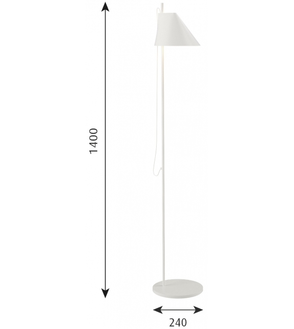 Yuh Louis Poulsen Floor Lamp