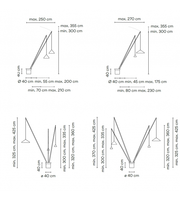North Vibia Floor Lamp
