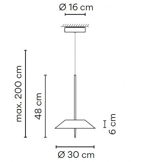 Mayfair Double Color Vibia Pendant Lamp