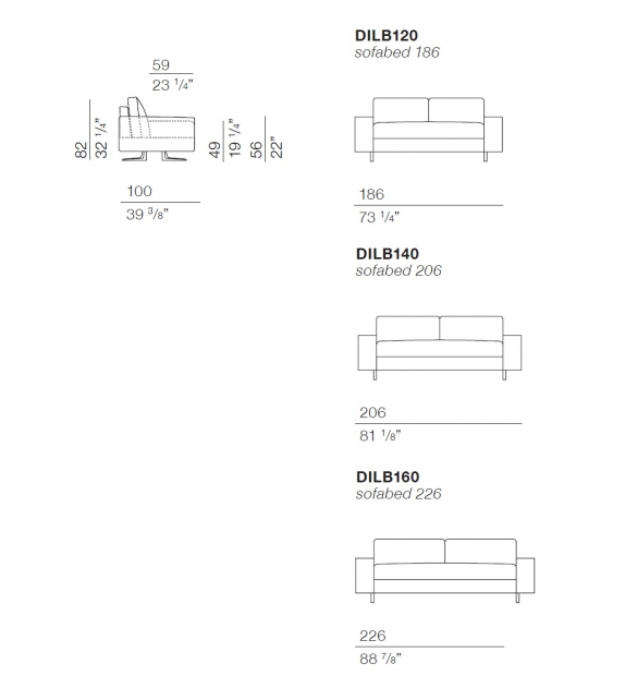 Dilbar Bodema Sofa Bed