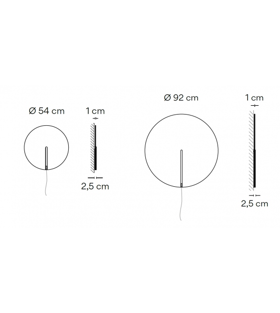 Guise Vibia Lámpara de Pared