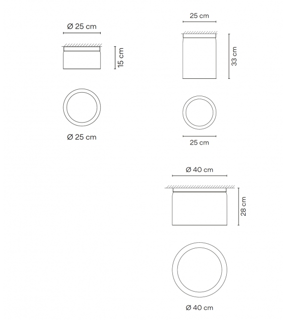 Guise Vibia Lampada da Soffitto