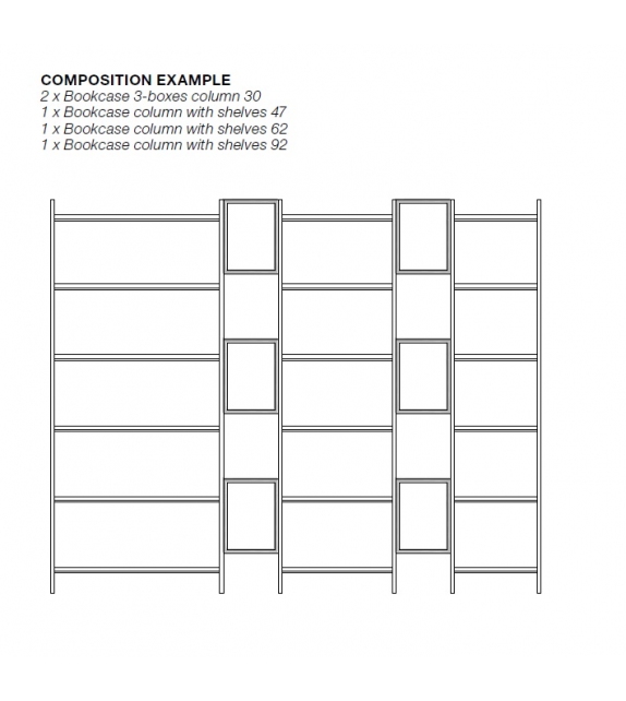 Box Bodema Bookshelf